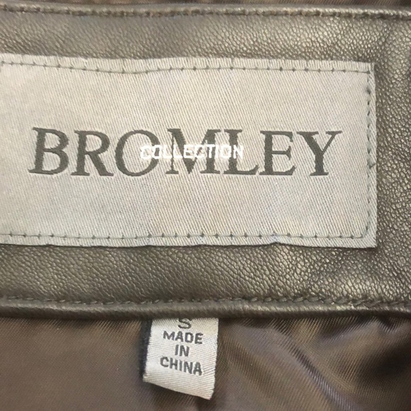 Bromley Collection Jackets & Coats Bromley Chocolate Brown Leather